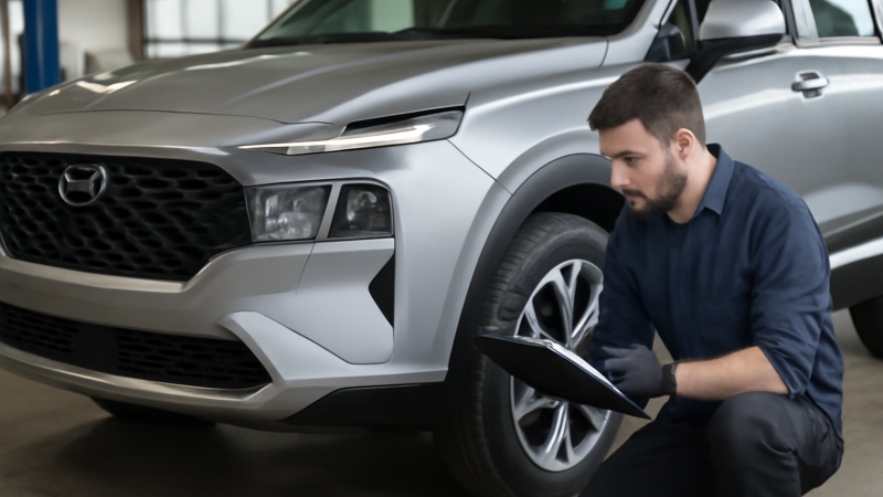 Hyundai Santa Fe Pre-Purchase Inspection: What to Check Before You Buy