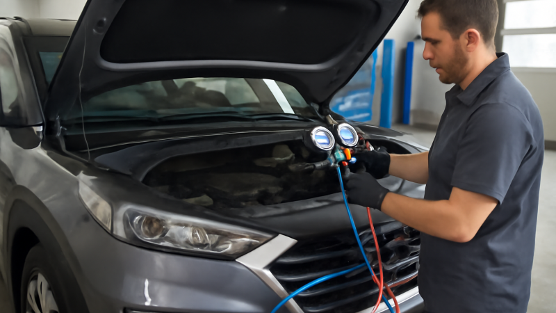 Hyundai Tucson AC Repair: Common Causes and What to Expect