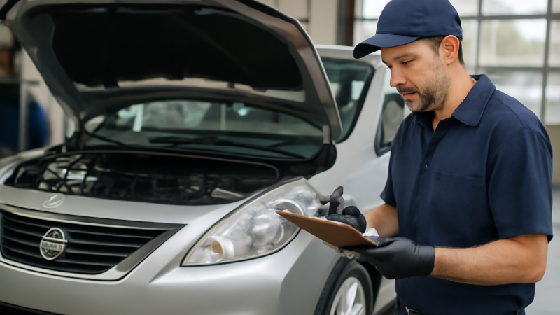 Nissan Versa Pre-Purchase Inspection: What to Check Before You Buy